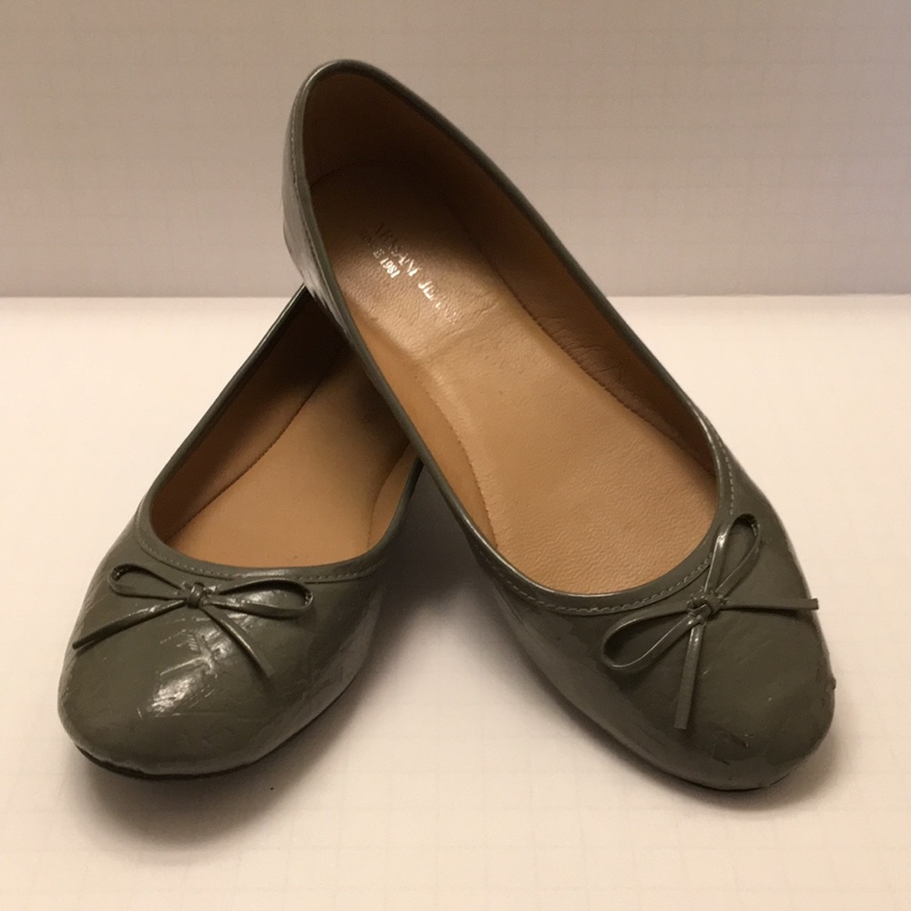 Armani Jeans grey ballerina flats